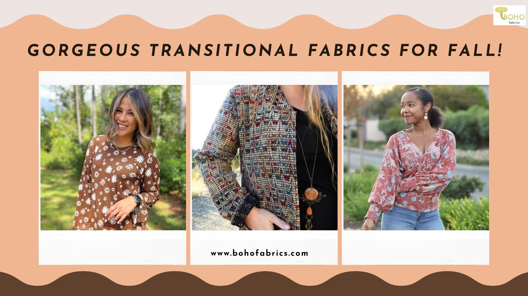 Embrace Fall with These Gorgeous Fabrics! - Boho Fabrics