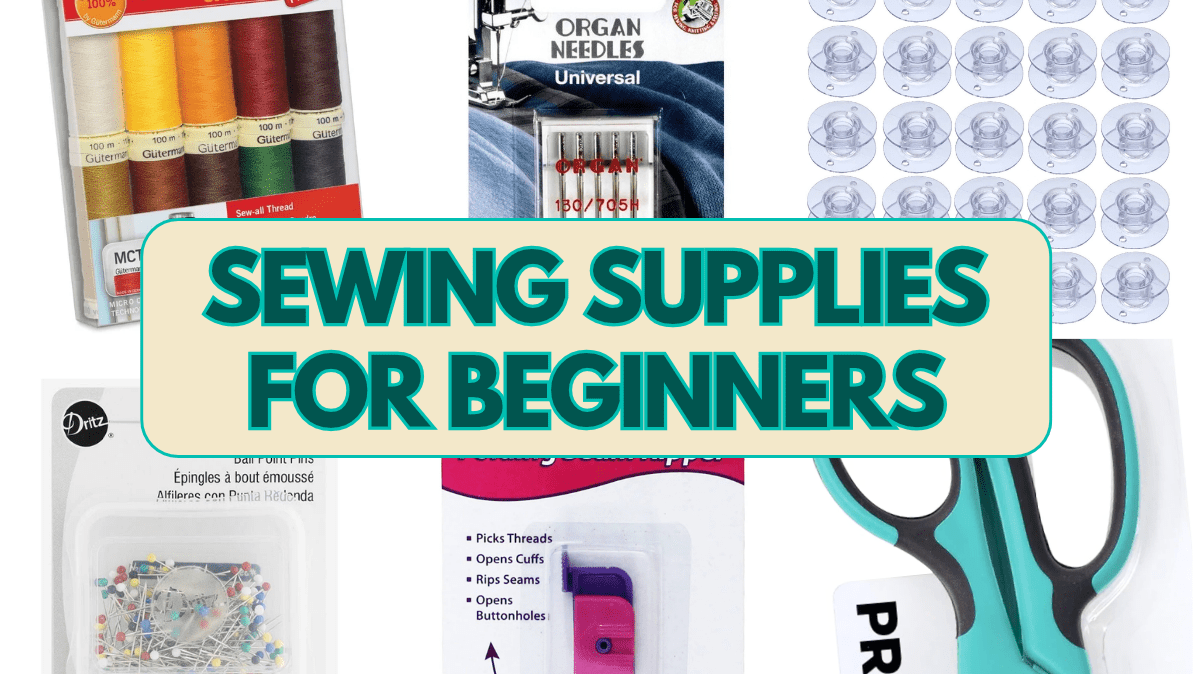 Sewing Supplies for Beginners: What Do You Actually Need to Start Sewing - Boho Fabrics