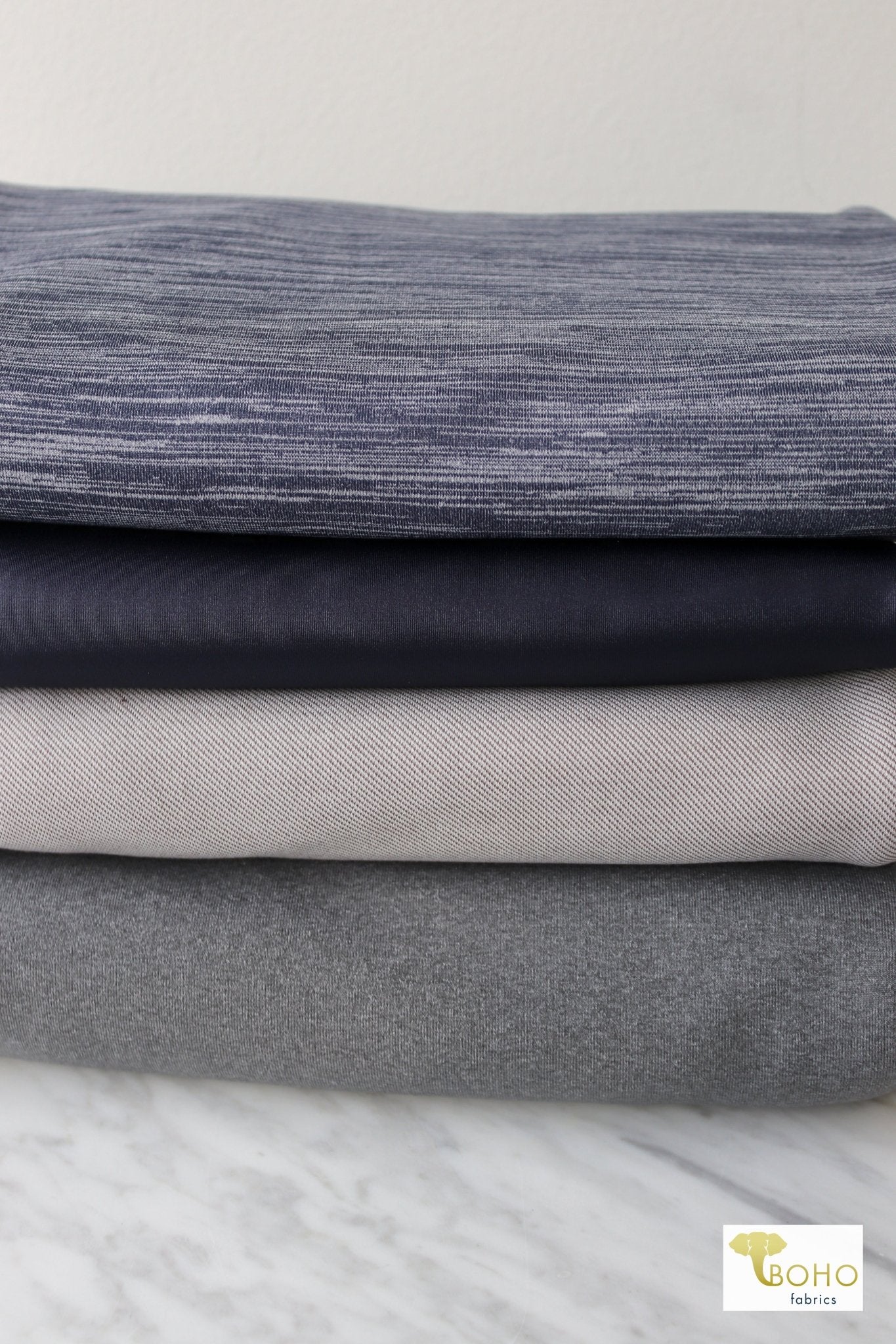 04/09/2024 Fabric Happy Hour! Blue Horizon, Athletic Bundle. Ready to Ship! - Boho Fabrics - Fabric Bundles
