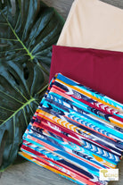 04/15/2024 Fabric Happy Hour! Arrow Stripes, Swim Bundle! - Boho Fabrics - Fabric Bundles