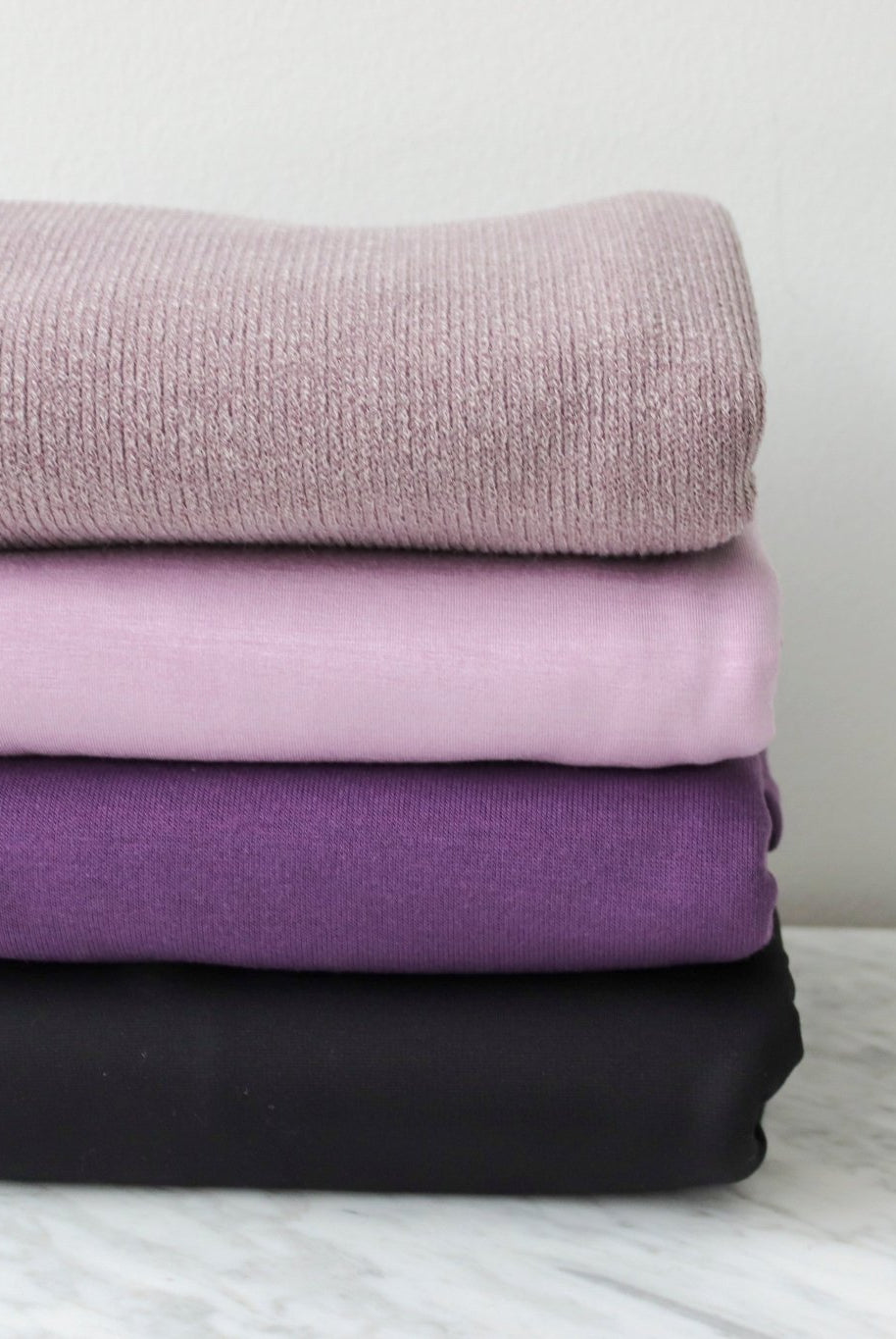 04/23/2024 Fabric Happy Hour! Purple Passion, Knit Bundle. READY TO SHIP! - Boho Fabrics - Fabric Bundles