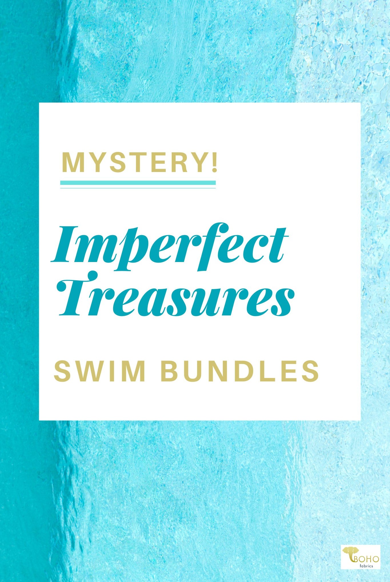 05/08/2024 Fabric Happy Hour Bundle: Imperfect Treasures, Swim Bundle, 6+ Yards! - Boho Fabrics - Fabric Bundles