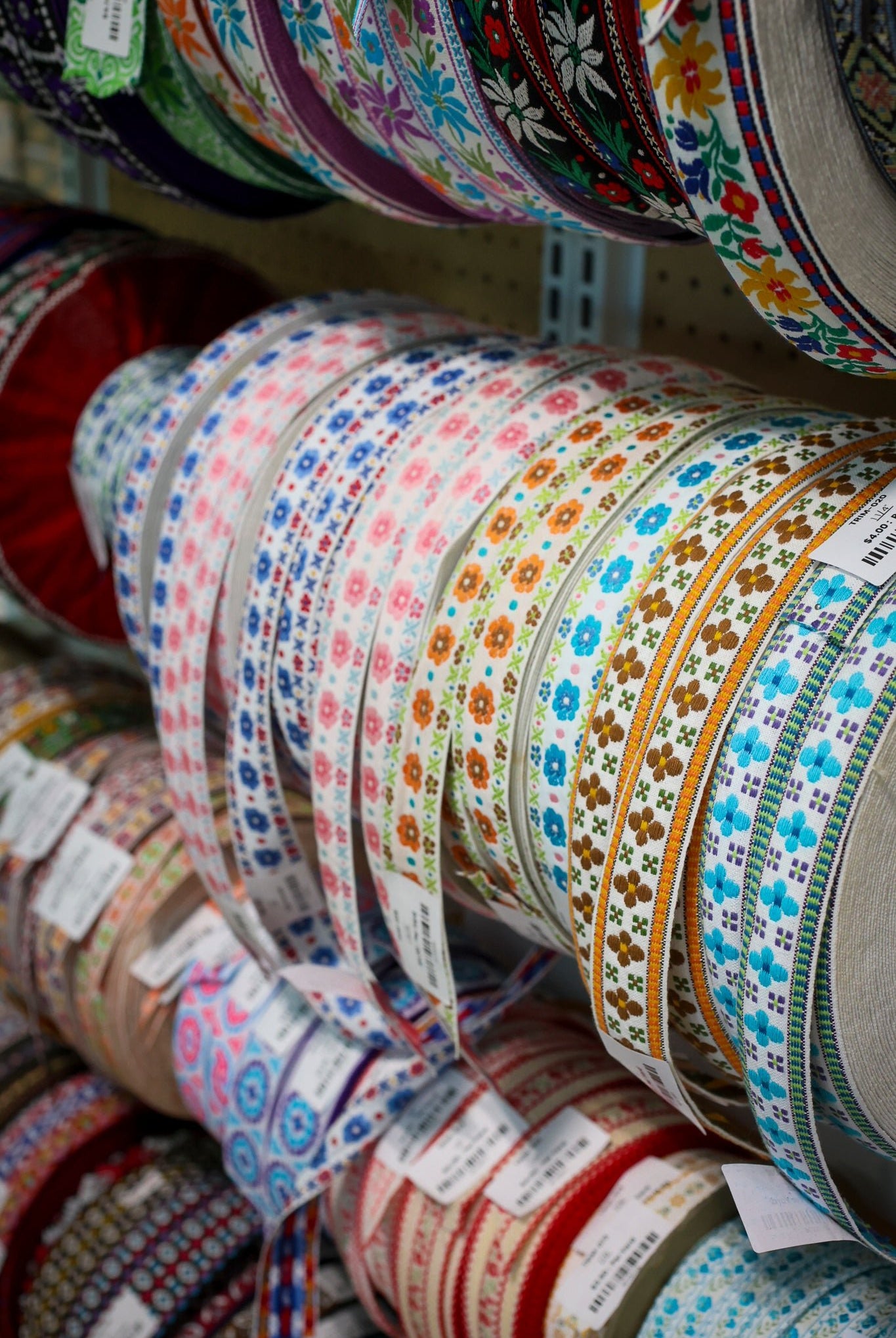 09/08/2025 Fabric Happy Hour, Vintage Trim Bundles! - Boho Fabrics - Trims