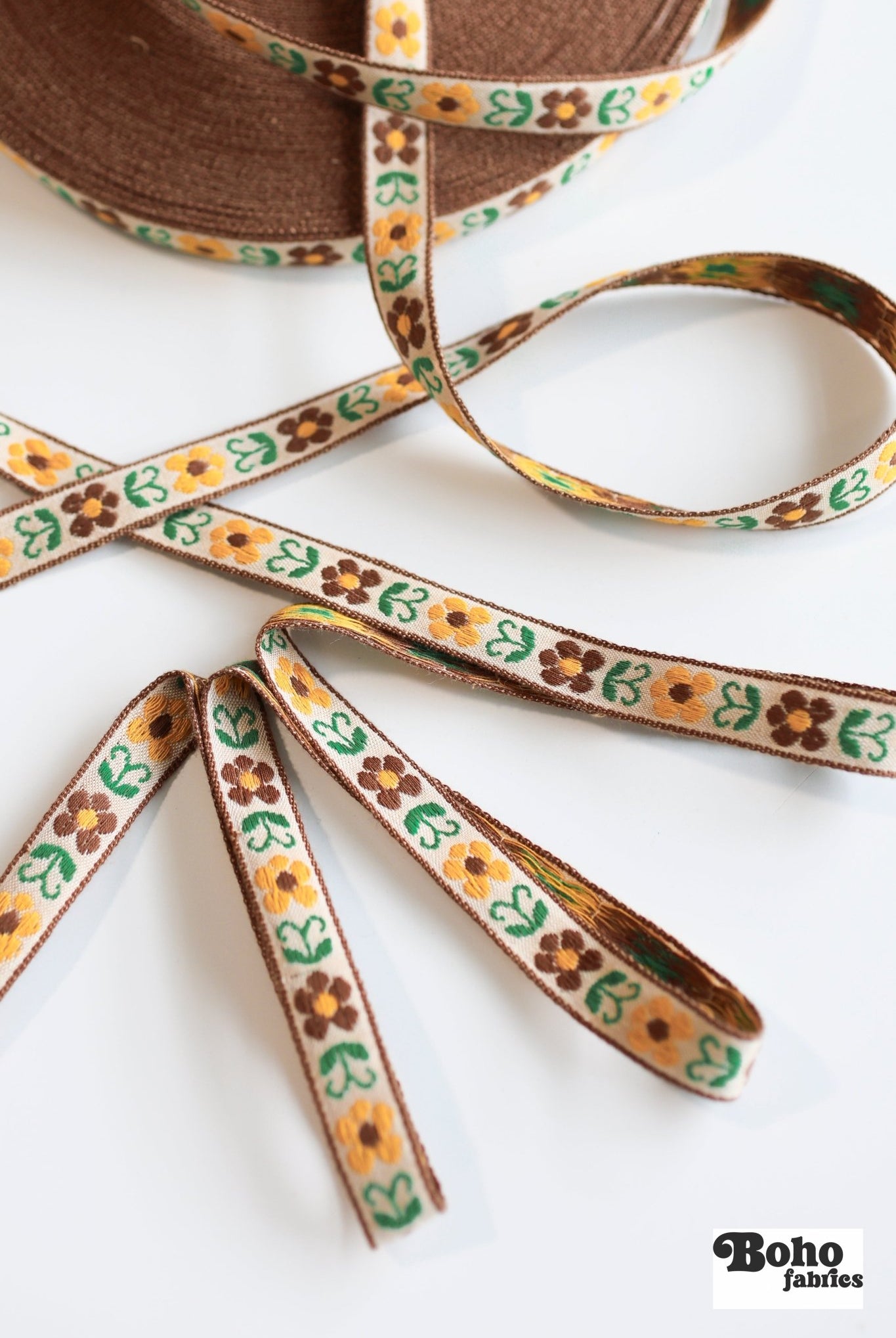 09/08/2025 Fabric Happy Hour, Vintage Trim Bundles! - Boho Fabrics - Trims