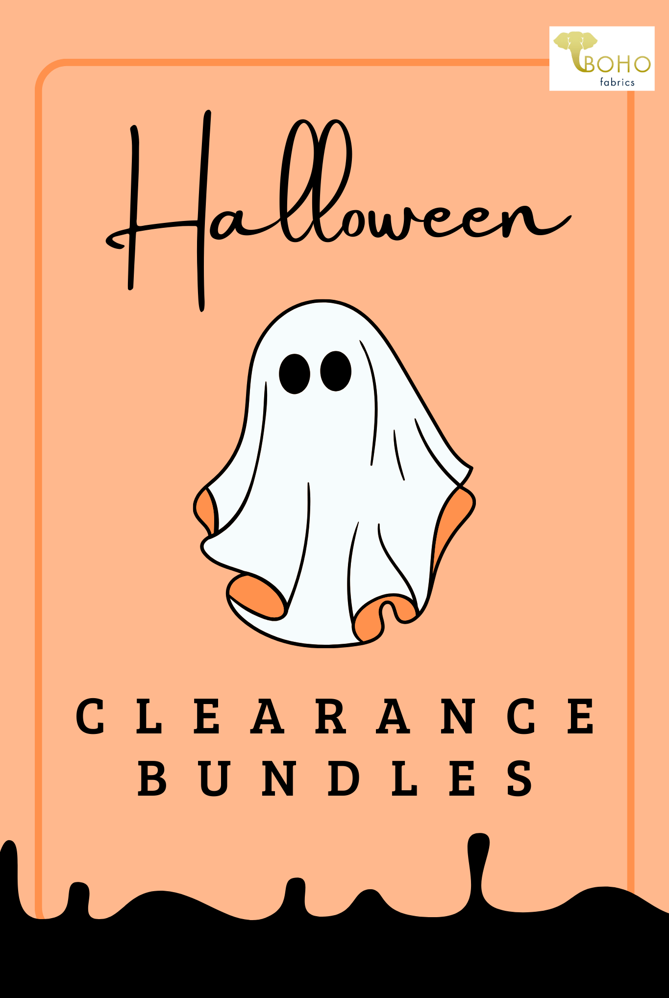 09/21/2023 Fabric Happy Hour! Halloween Clearance Bundles! - Boho Fabrics