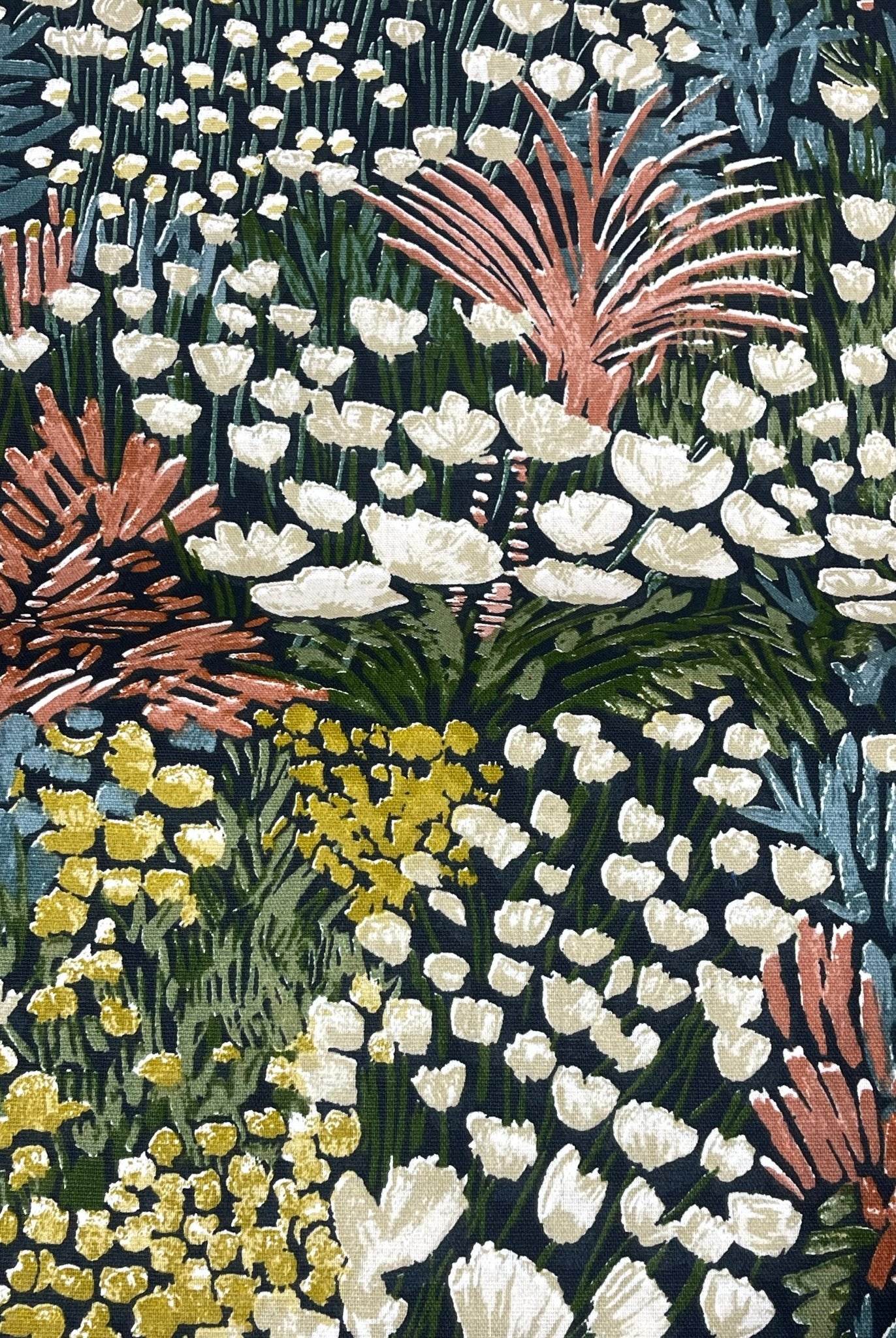 10 Yard Bolt - Adelaide Bloom by Richloom - 100% Cotton Canvas Fabric - Boho Fabrics - Canvas Fabric