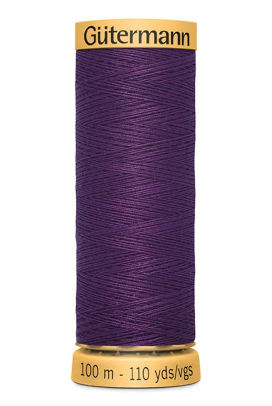 100% Mer. Cotton Thread Eggplant 110 yds 744491 6170 Gutermann1 - Boho Fabrics - Thread