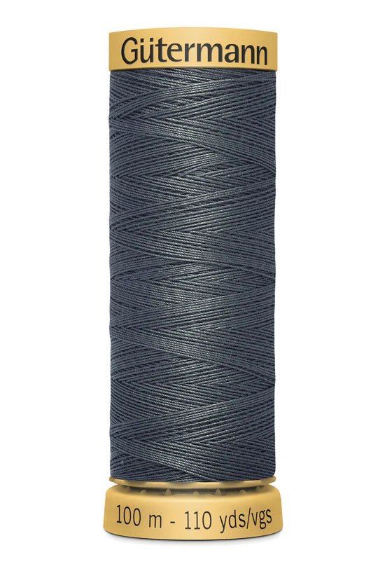 100% Mer. Cotton Thread Graphite 110 yds 744491 9430 Gutermann1 - Boho Fabrics - Thread