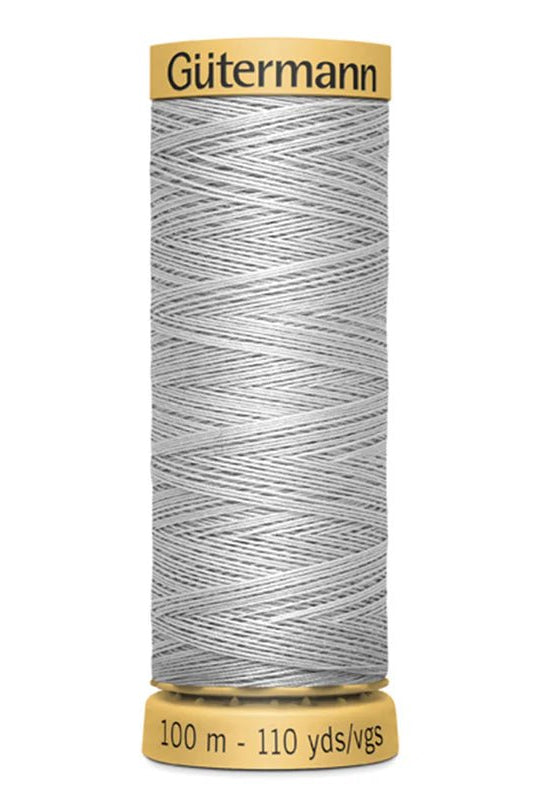 100% Mer. Cotton Thread Light Nickel 110 yds 744491 9045 Gutermann1 - Boho Fabrics - Thread