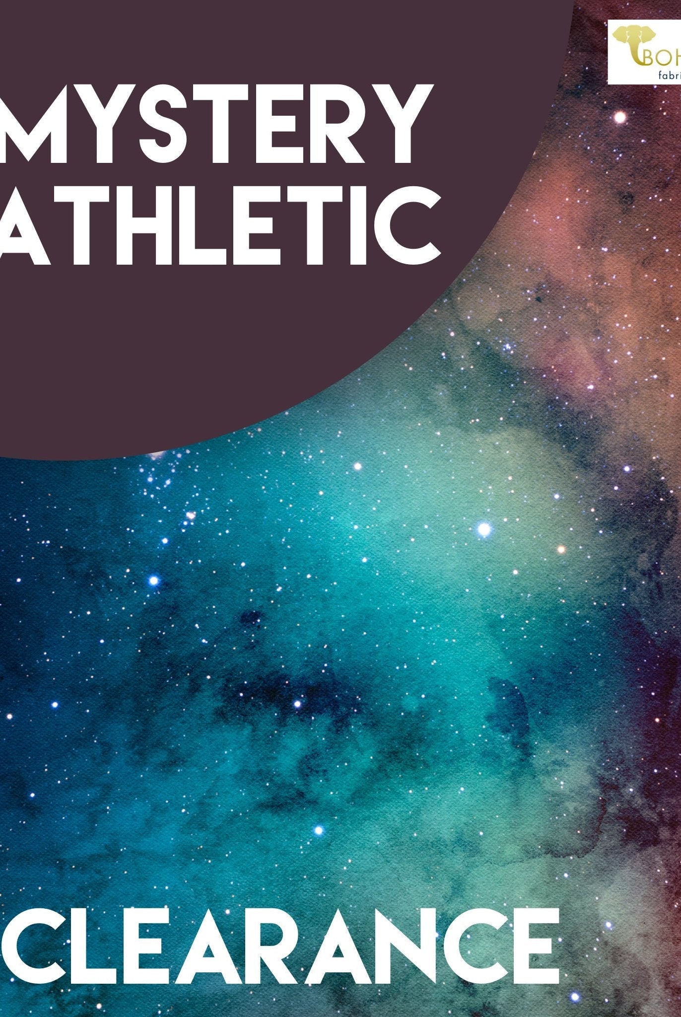 10/29/2024 Fabric Happy Hour! Mystery Athletic Clearance Bundle! - Boho Fabrics - Athletic Knit Fabric