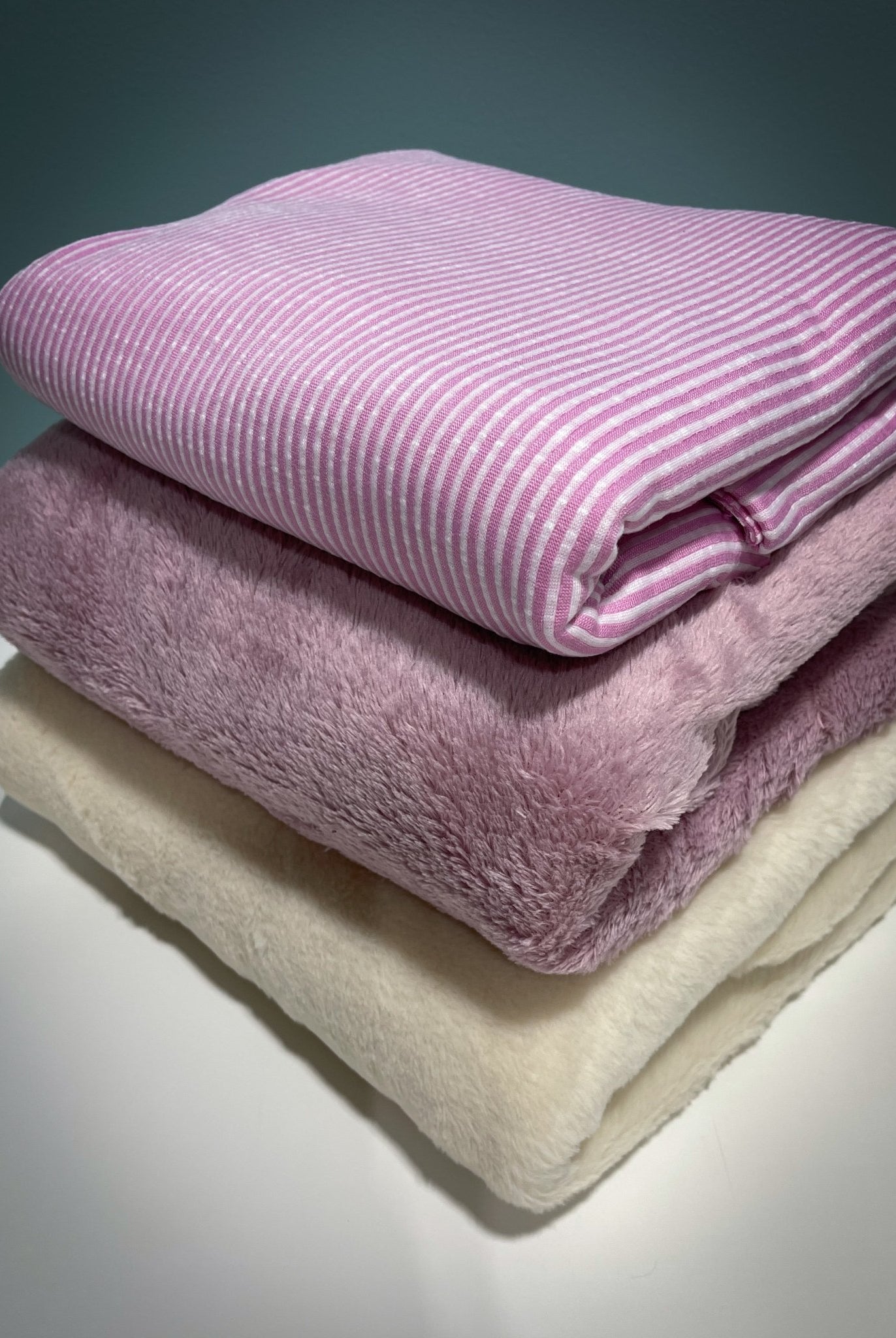 12/08/2025 Fabric Happy Hour, Pink Frost, Knit Bundle - Boho Fabrics - Fabric Bundles