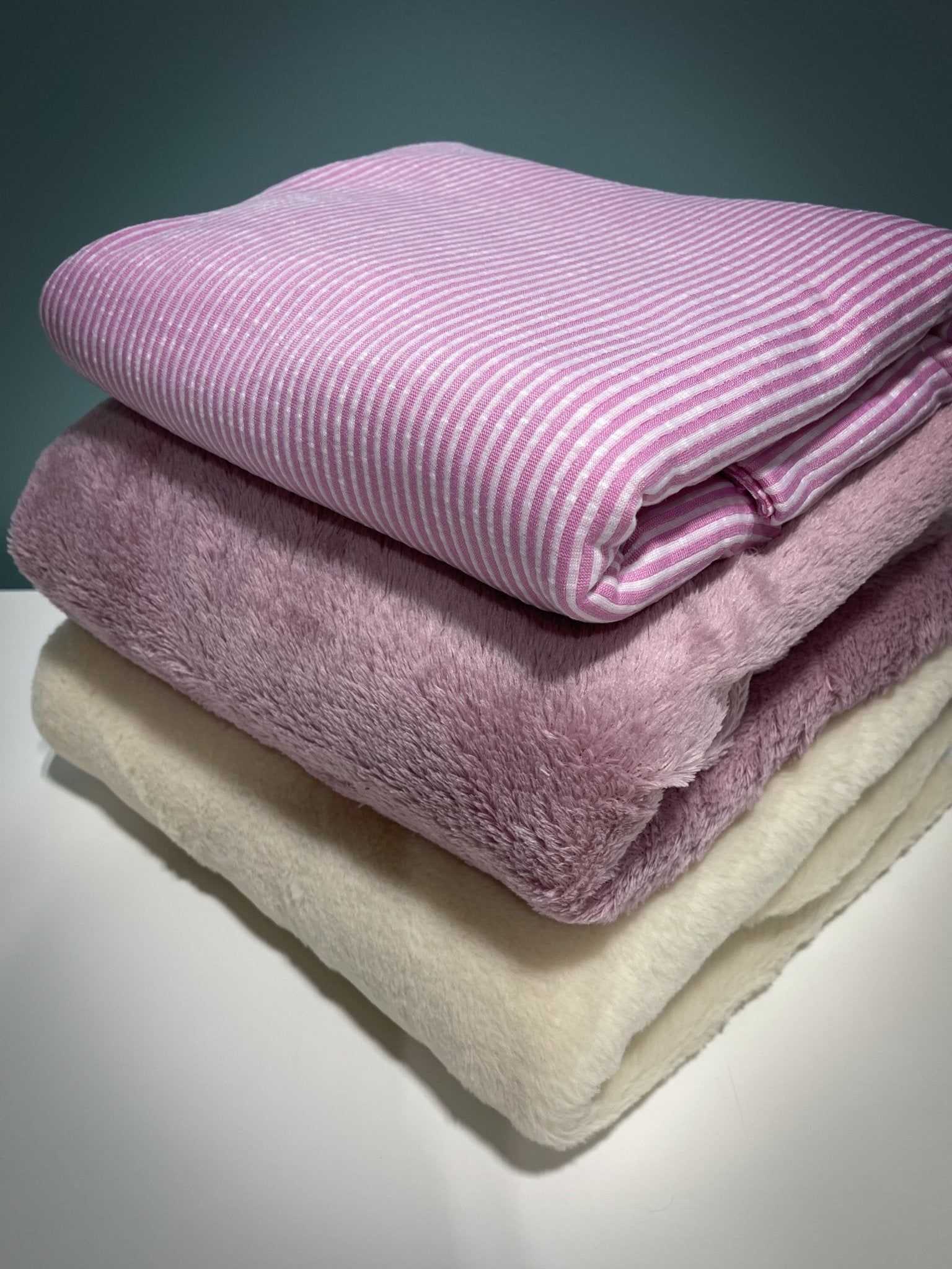 12/08/2025 Fabric Happy Hour, Pink Frost, Knit Bundle - Boho Fabrics - Fabric Bundles