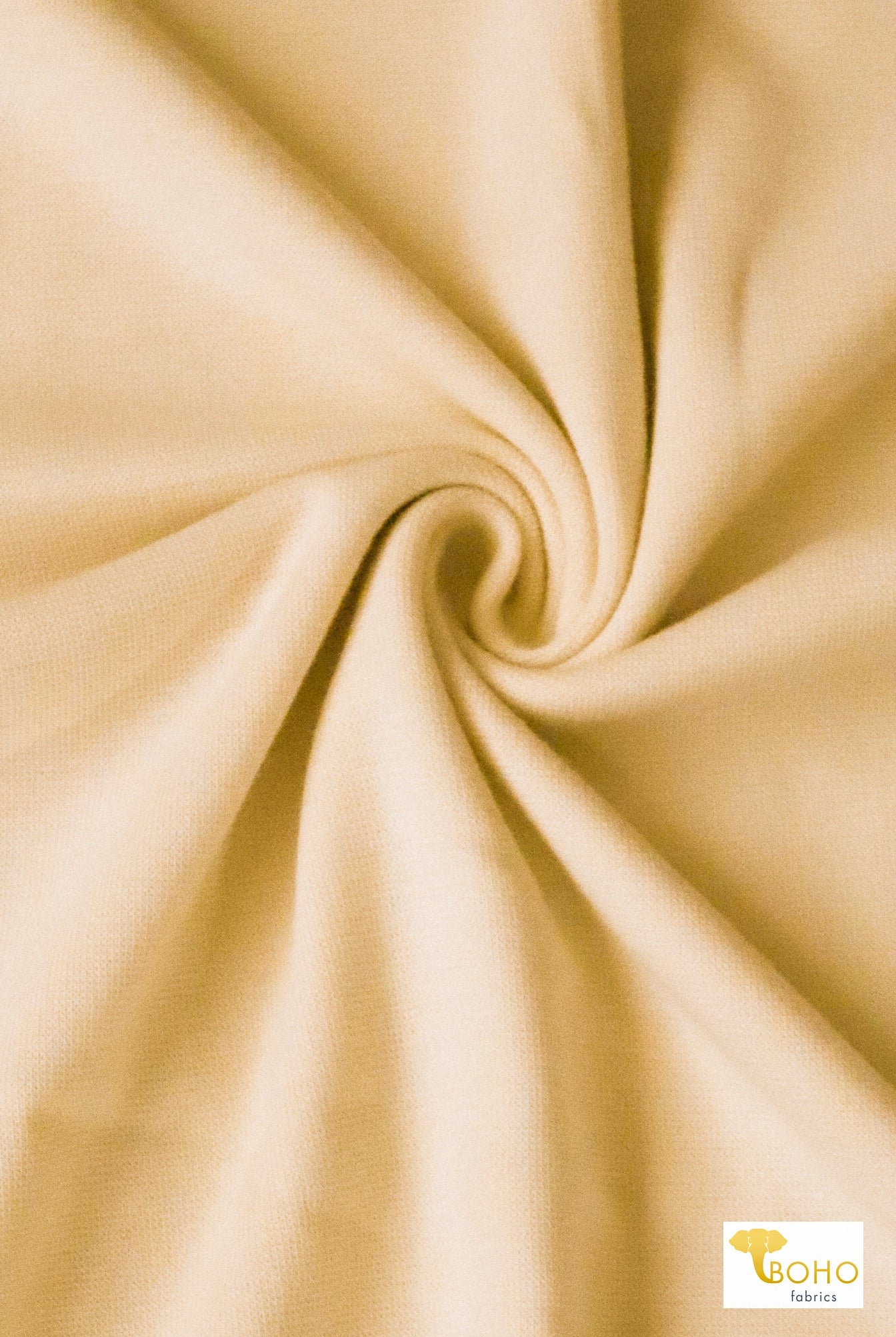 1x1 Rib Knit,Ecru. SOLD BY THE HALF YARD! - Boho Fabrics