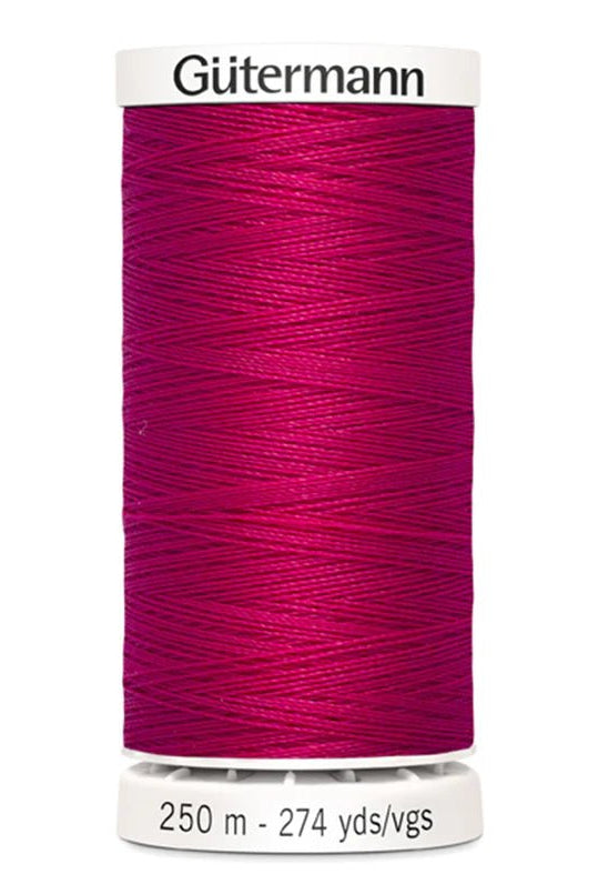 274 yd – Raspberry (345) Gutermann Sew - All Polyester Thread - Boho Fabrics - Thread