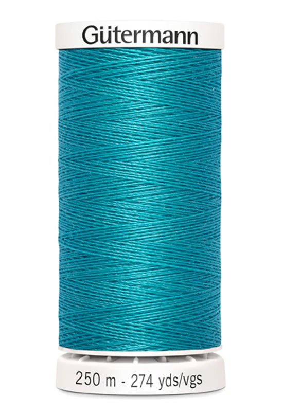 274 yd – River Blue (615) Gutermann Sew - All Polyester Thread - Boho Fabrics - Thread