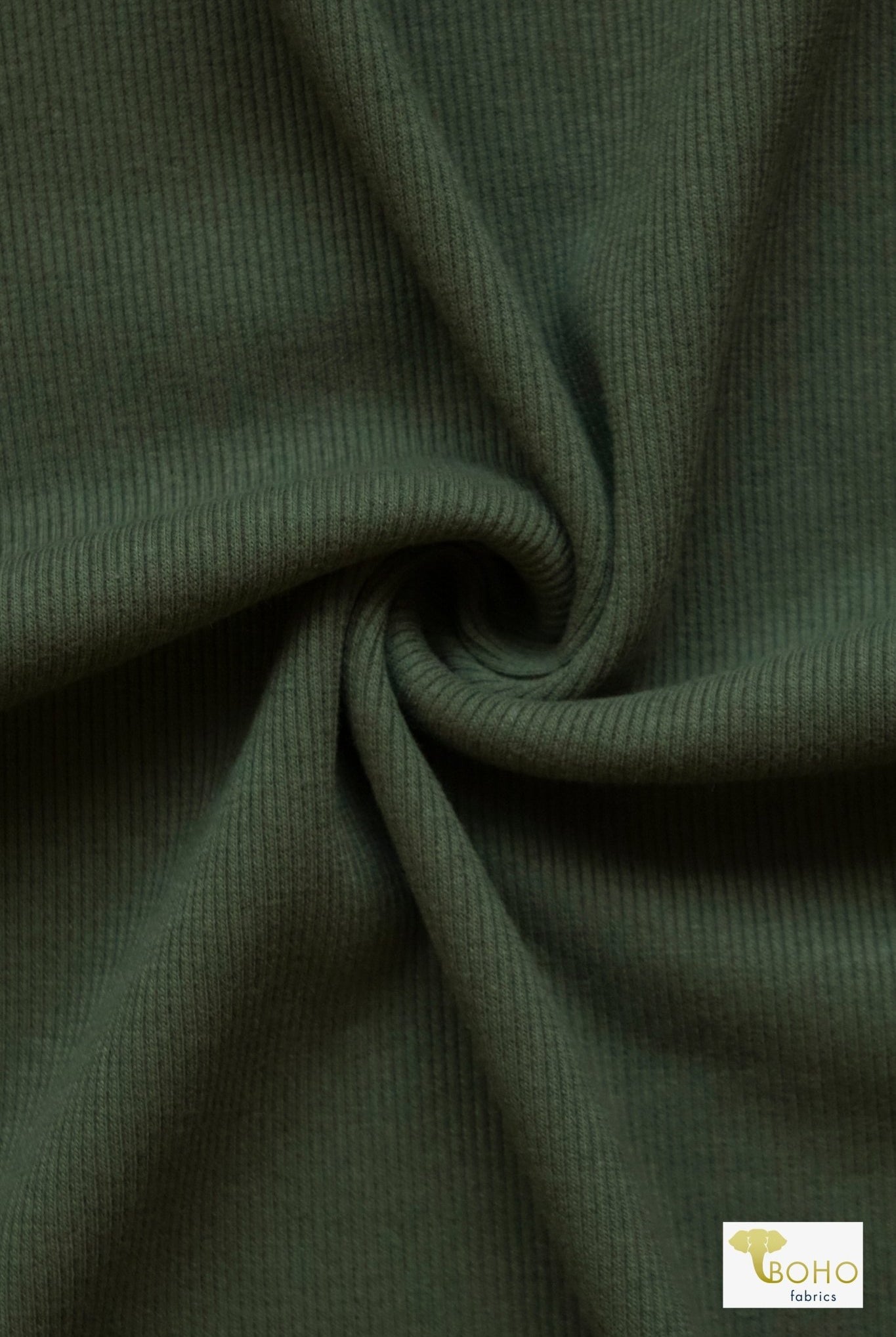 2x1 Rib Knit, CUFF. SOLD BY THE HALF YARD - Boho Fabrics