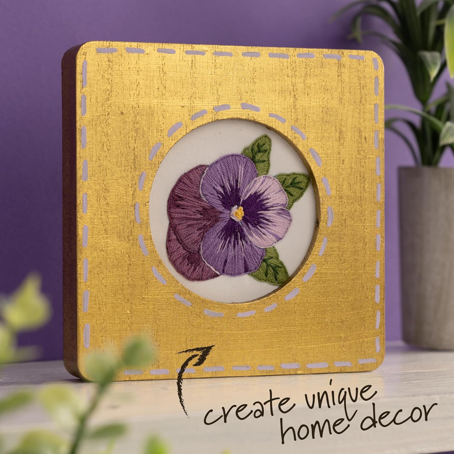 3" Embroidery Hoop Frame - Boho Fabrics - Art & Craft Kits