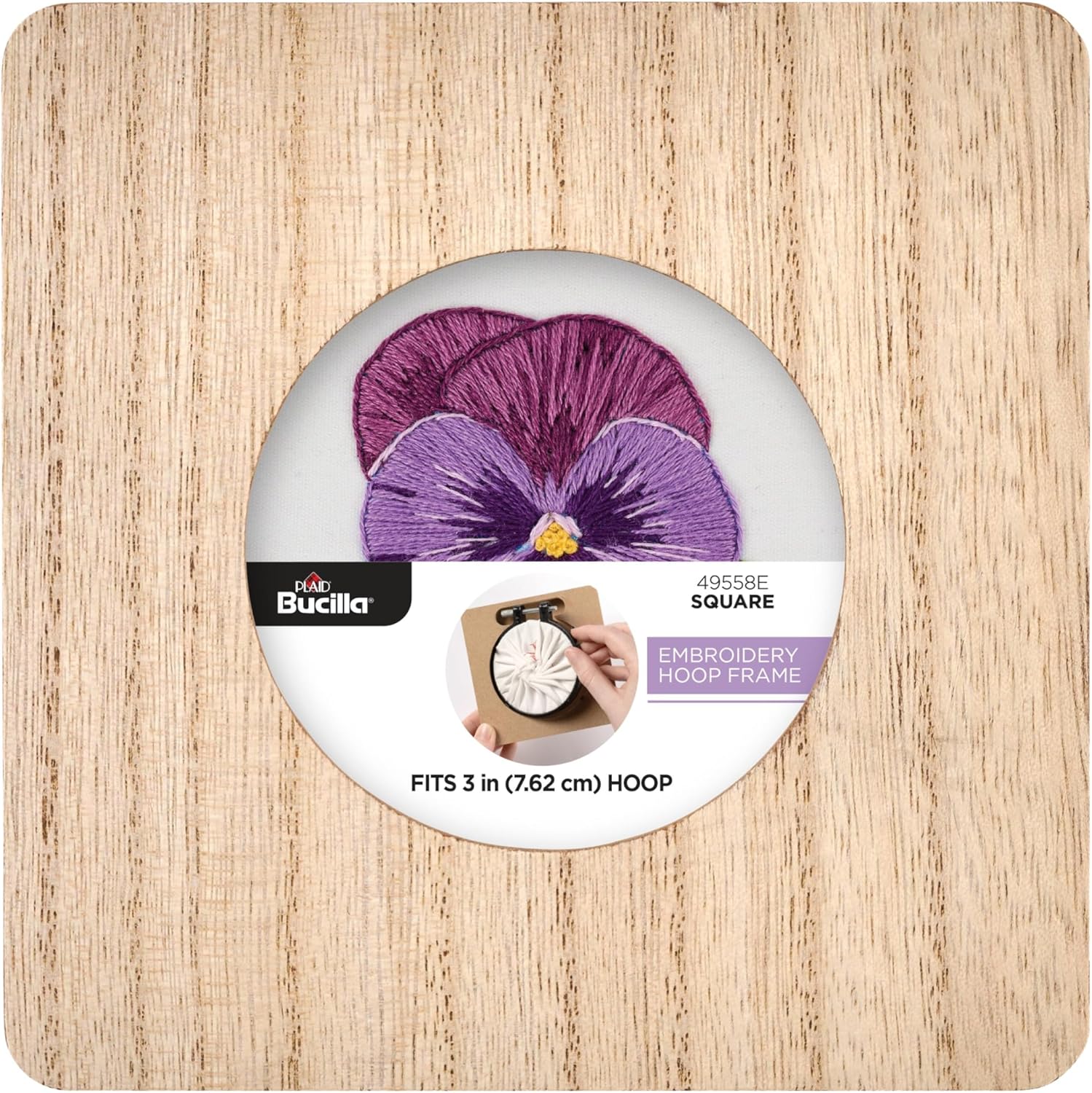 3" Embroidery Hoop Frame - Boho Fabrics - Art & Craft Kits