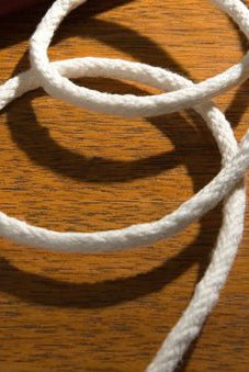 3/16" Natural Cotton Piping Cord by the Yard - Boho Fabrics - Trims