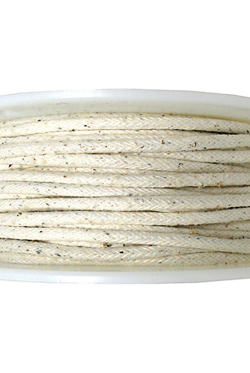 3/16" Natural Cotton Piping Cord by the Yard - Boho Fabrics - Trims