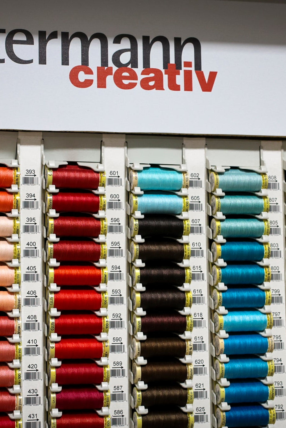 Add - On: Set of Five Coordinating Gutermann Thread for Your Bundle (110 yd or 274 yd) - Boho Fabrics - Thread