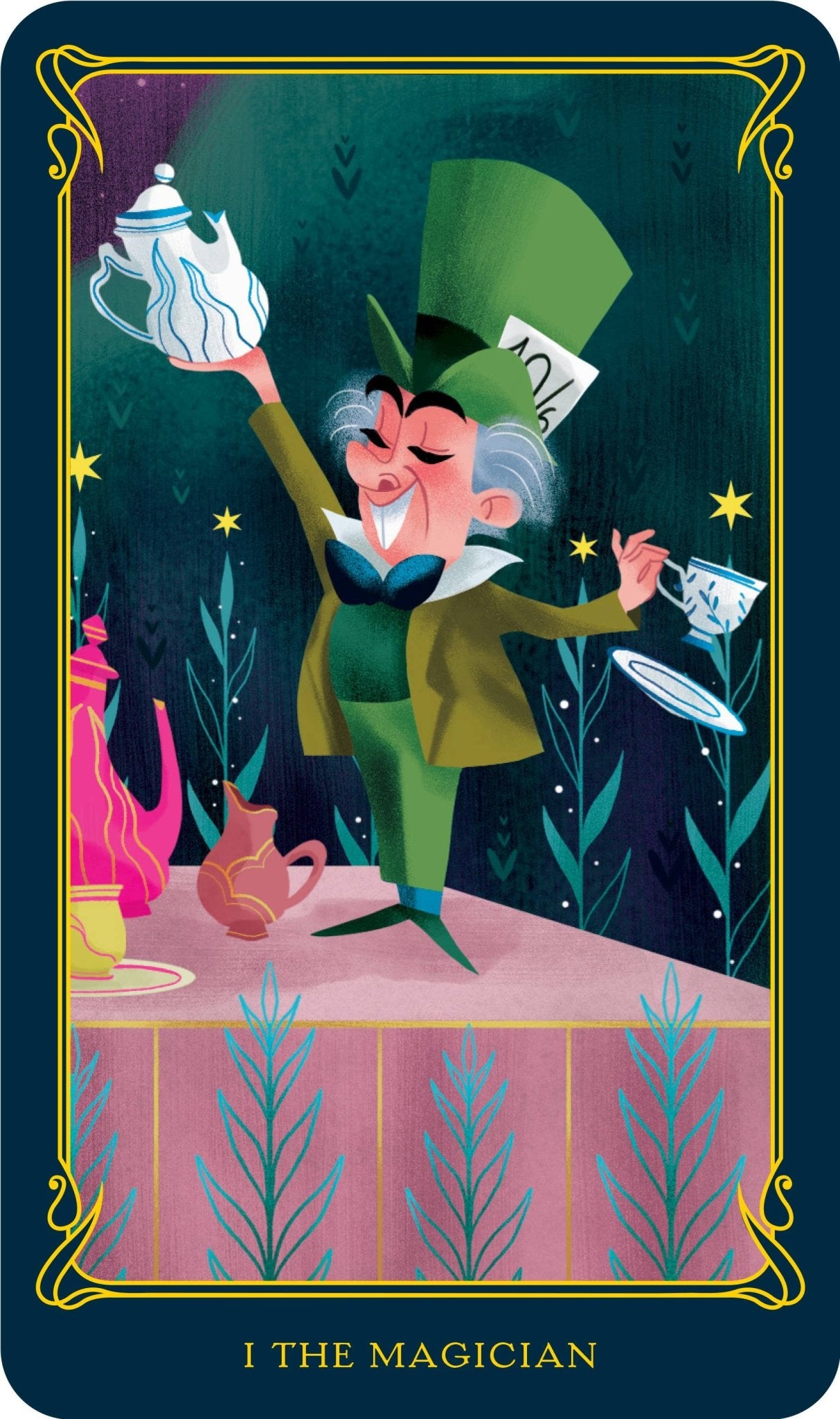 Alice in Wonderland Tarot Deck and Guidebook (SALE!) - Boho Fabrics -