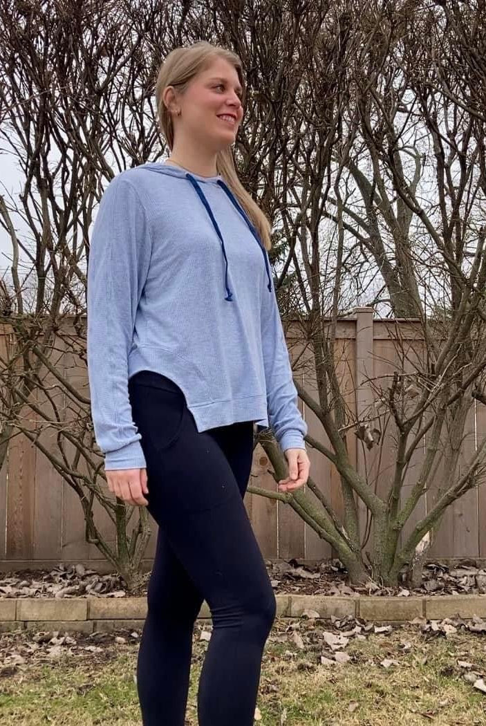 Allure Blue , Rib Knit Fabric - Boho Fabrics