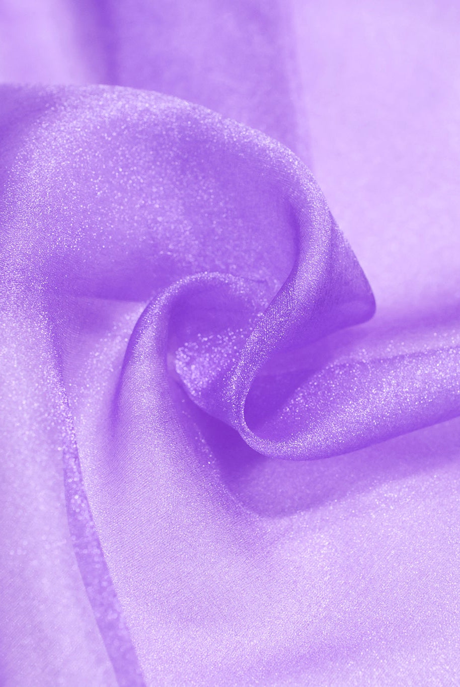 Amethyst, Organza Shimmer, 44" Woven Fabric - Boho Fabrics - Organza, Woven Fabric