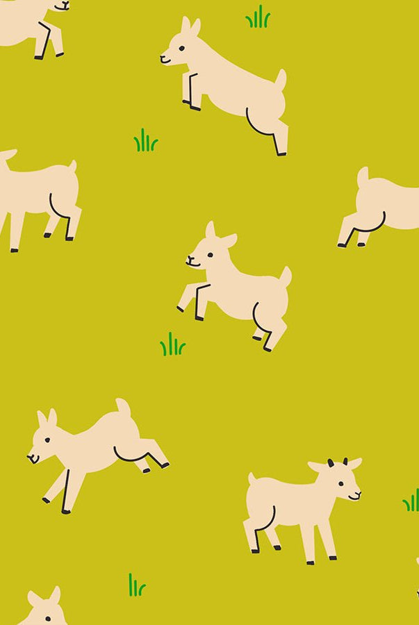 Animal Animal Pistachio RS5166 14 Ruby Star1 - Boho Fabrics - Quilting Cotton, Woven