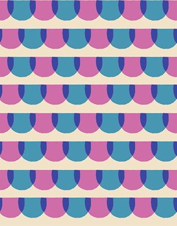 Animal Animal Vintage Blue RS5167 13 Ruby Star1 - Boho Fabrics - Quilting Cotton, Woven