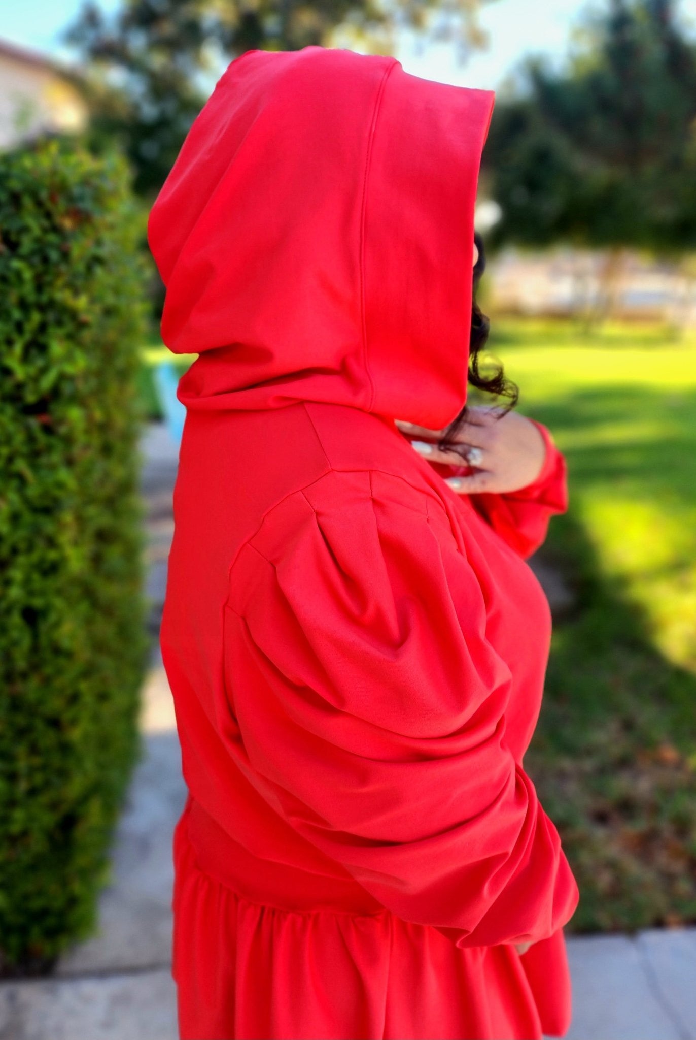 Apple Red, Athletic Knit Fabric - Boho Fabrics - Athletic Knit Fabric