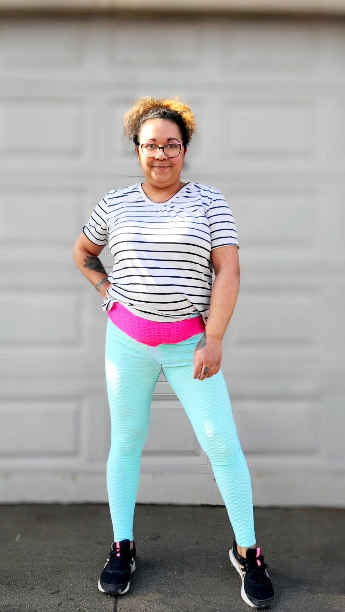 Aqua Mint Honeycomb, Athletic Knit Fabric - Boho Fabrics - Athletic Knit Fabric