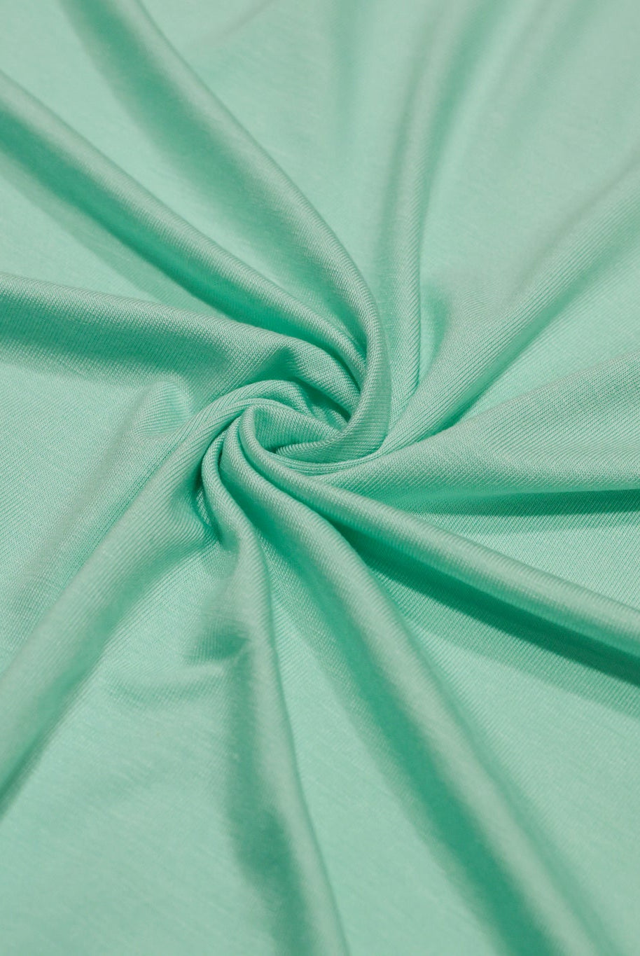 Aqua Rayon Spandex Knit Fabric - Boho Fabrics - Rayon Jersey Solid, Knit Fabric