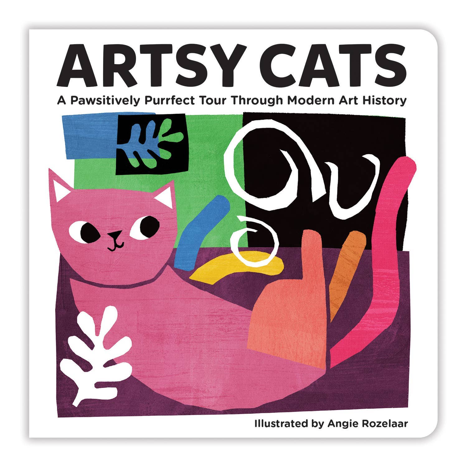 Artsy Cats Board Book (Pre - Order) - Boho Fabrics -
