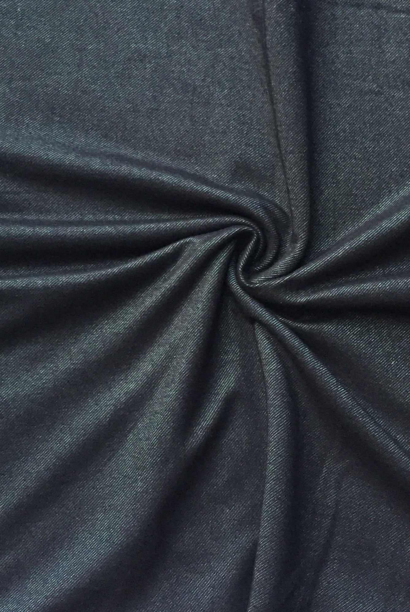 Ath-leisure, 4 Way-stretch Cotton Denim In Black. Yogawear, Jeggings - Boho Fabrics