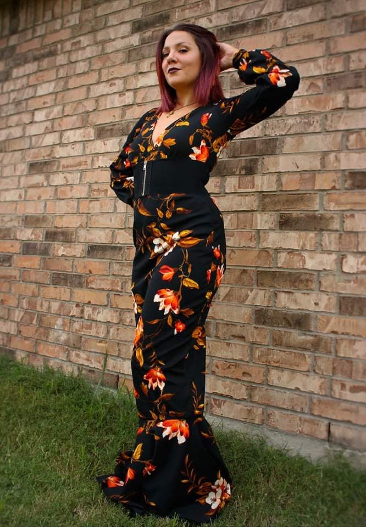 Autumn Magnolias, Liverpool Knit. LVR-102 - Boho Fabrics