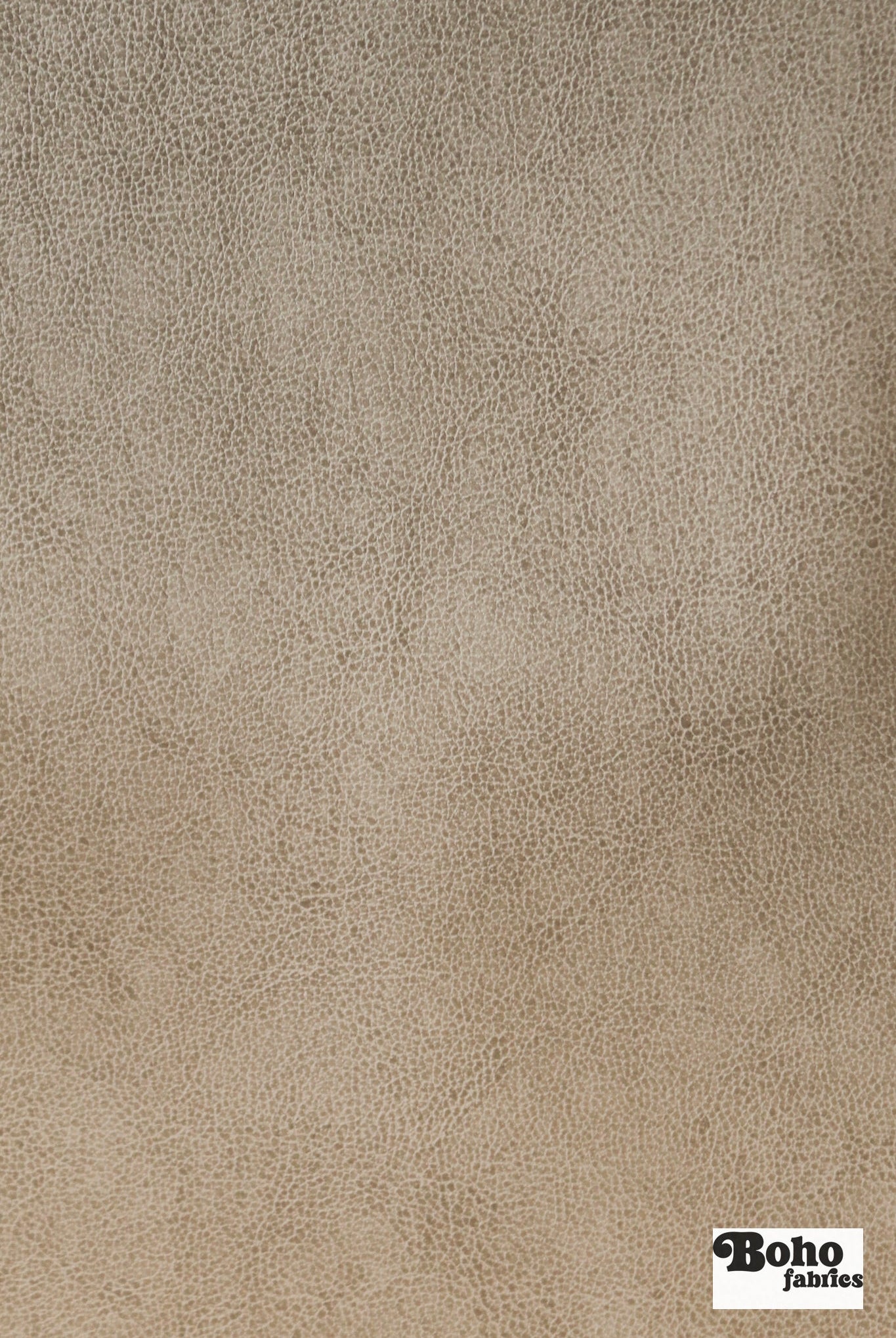 Baltimore Cream Faux Leather Upholstery Fabric - Boho Fabrics - Home Dec. & Upholstery Fabric