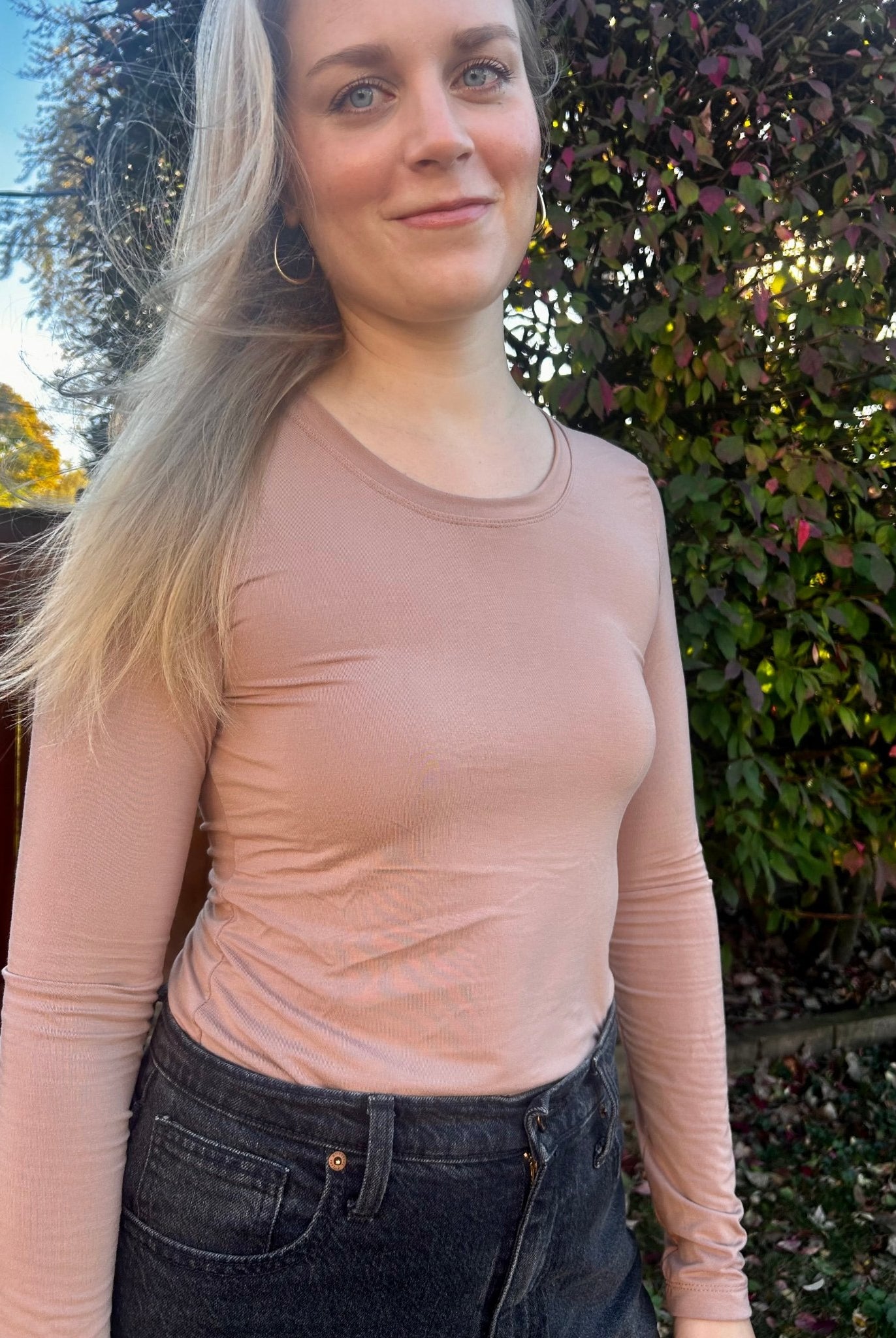 Bamboo Jersey: Fawn Neutral. Knit Fabric - Boho Fabrics - Bamboo Jersey, Knit Fabric