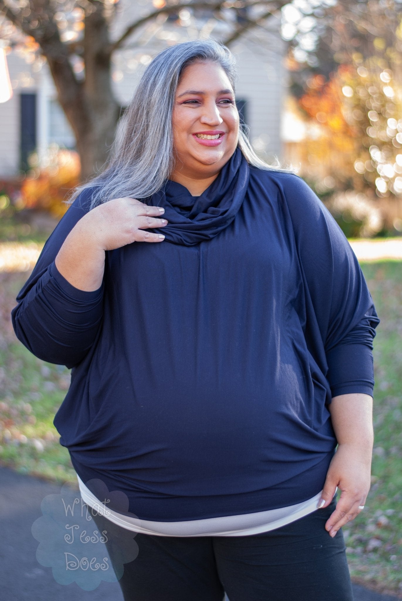 Bamboo Jersey: Navy Blue. Knit Fabric - Boho Fabrics - Bamboo Jersey, Knit Fabric