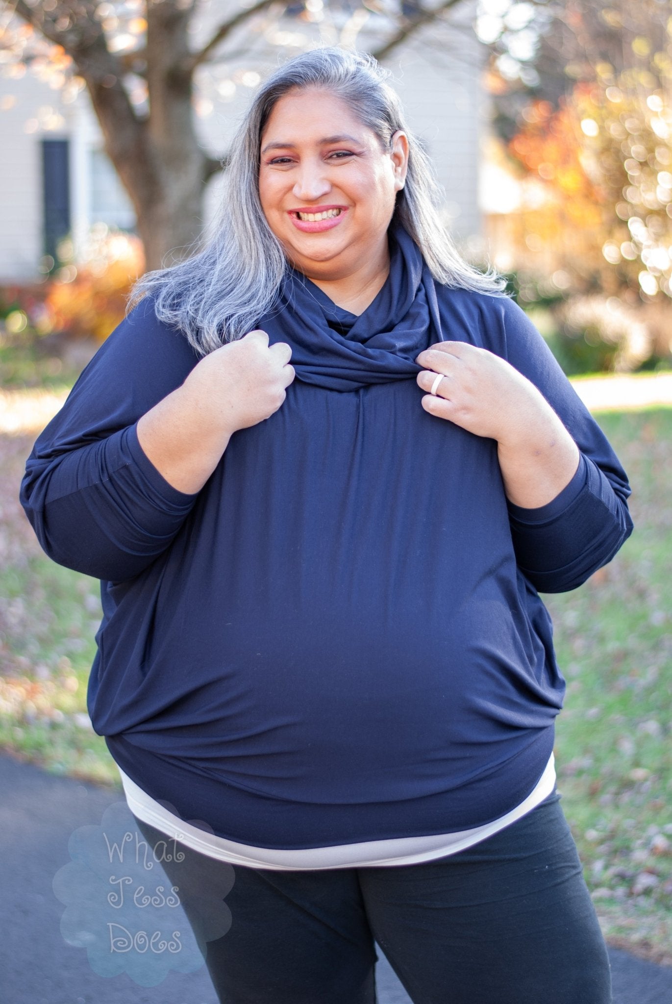 Bamboo Jersey: Navy Blue. Knit Fabric - Boho Fabrics - Bamboo Jersey, Knit Fabric