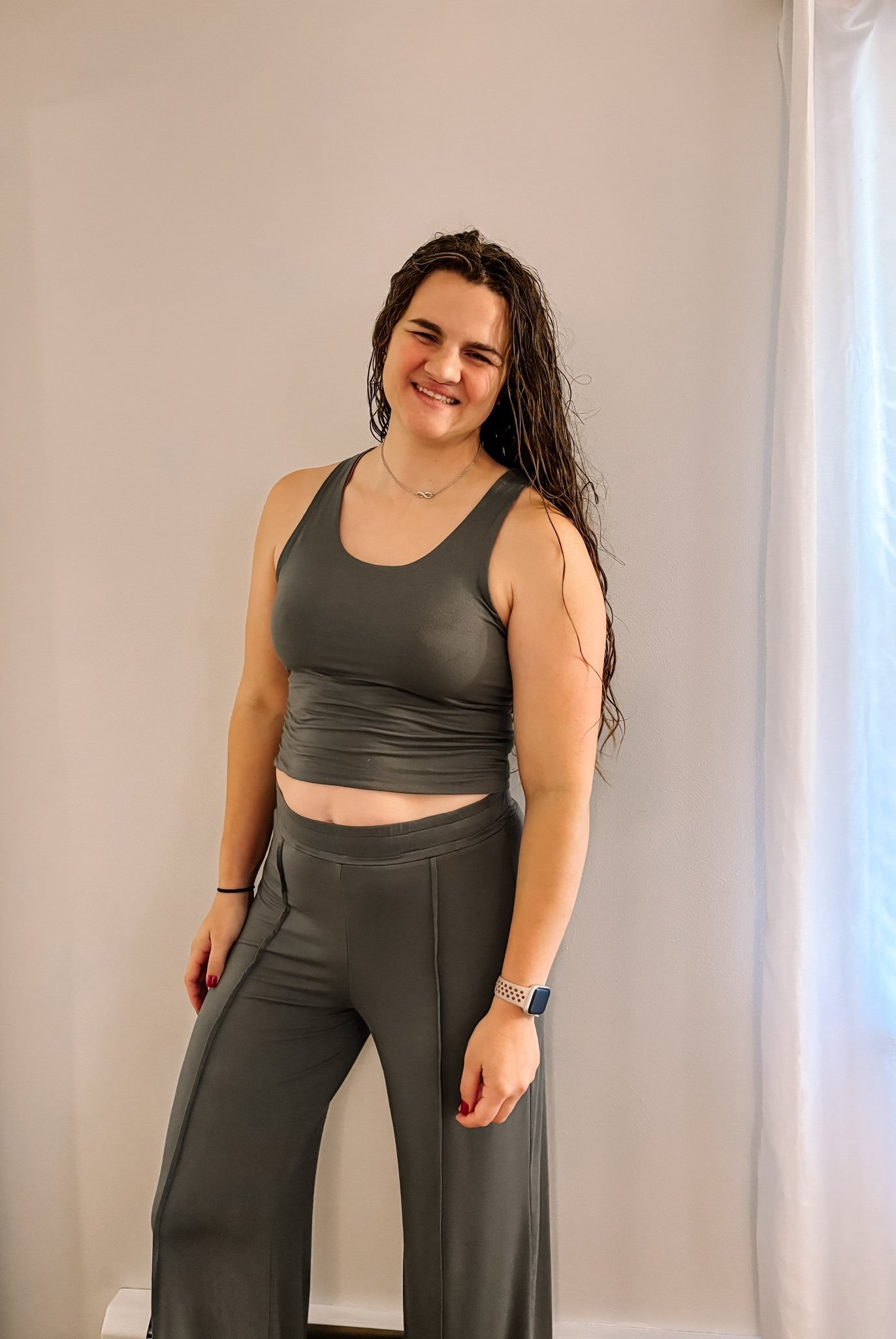 Bamboo Jersey: Sage Green. Knit Fabric - Boho Fabrics - Bamboo Jersey, Knit Fabric