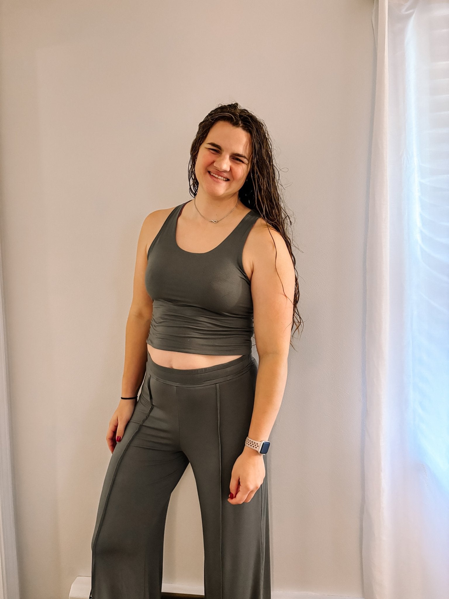 Bamboo Jersey: Sage Green. Knit Fabric - Boho Fabrics - Bamboo Jersey, Knit Fabric