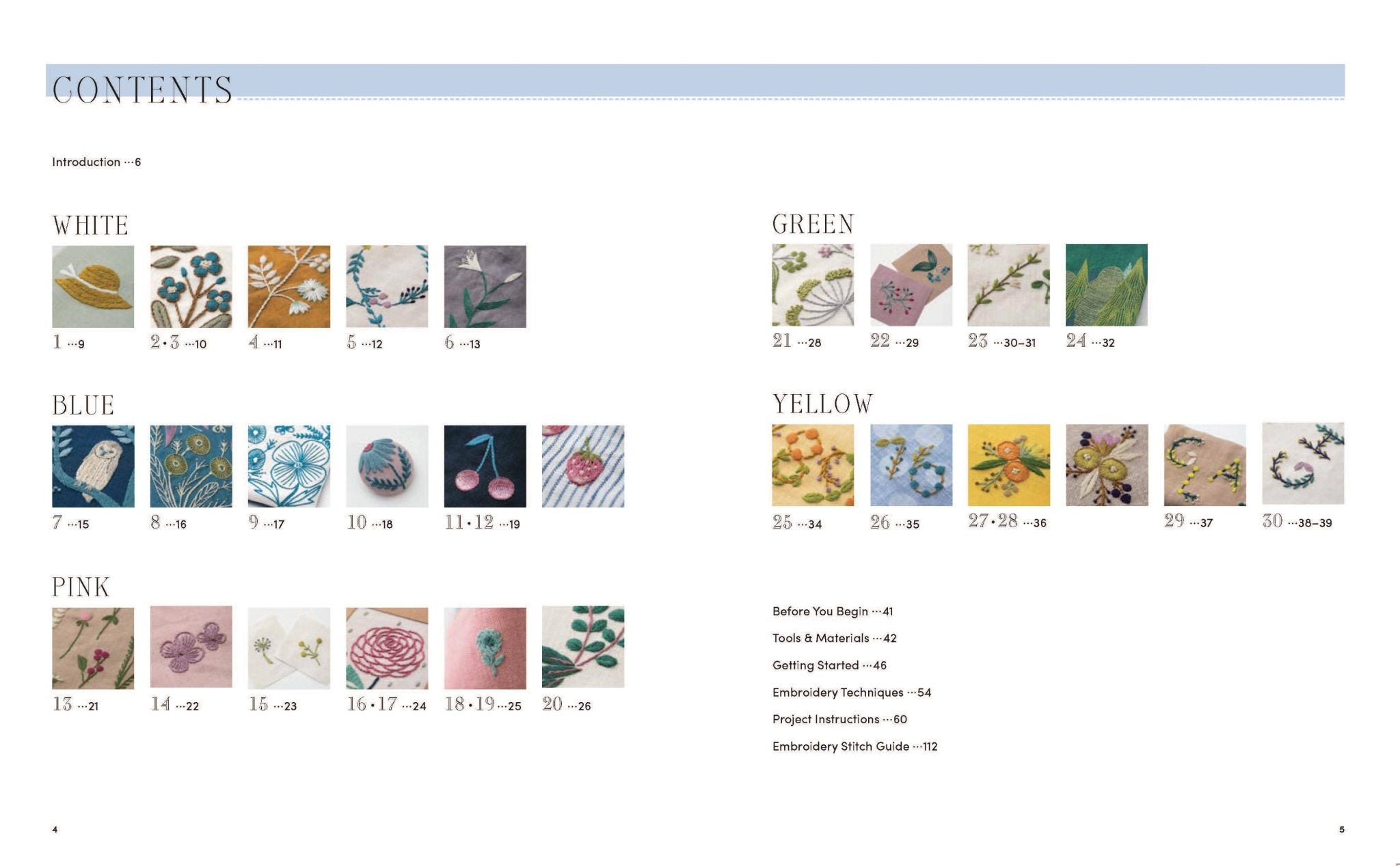 Beautiful Botanical Embroidery, Sewing Book - Boho Fabrics - Books