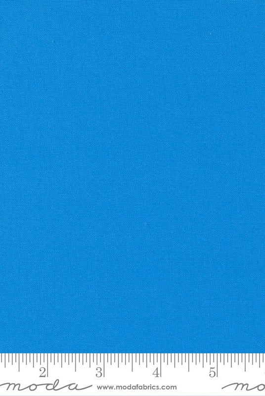 Bella Solids Cornflower 9900 306 100% Cotton by Moda - Boho Fabrics - Quilting Cotton, Woven