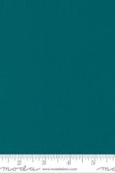 Bella Solids Dark Teal by Moda - 100% Cotton Fabric - 9900 110 - Boho Fabrics - Quilting Cotton, Woven