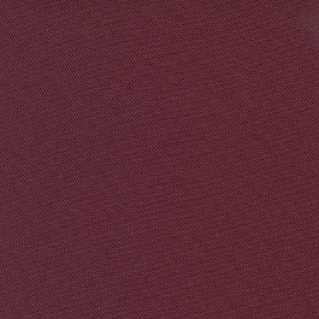 Bella Solids Deep Burgundy 9900 114 100% Cotton by Moda - Boho Fabrics - Quilting Cotton, Woven