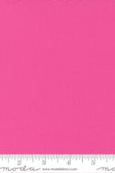 Bella Solids Fuchsia by Moda - 100% Cotton Fabric - 9900 190 - Boho Fabrics - Quilting Cotton, Woven