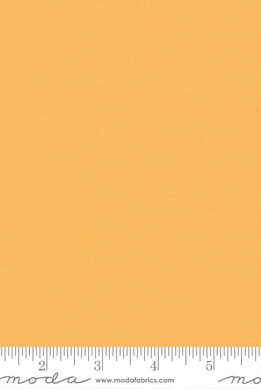 Bella Solids Goldenrod 9900 81 100% Cotton by Moda - Boho Fabrics - Quilting Cotton, Woven