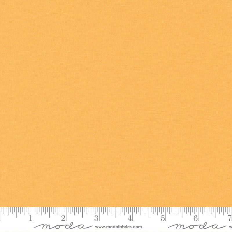 Bella Solids Goldenrod 9900 81 100% Cotton by Moda - Boho Fabrics - Quilting Cotton, Woven