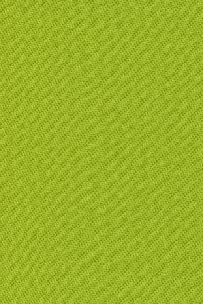 Bella Solids Lime 9900 369 100% Cotton by Moda - Boho Fabrics - Quilting Cotton, Woven